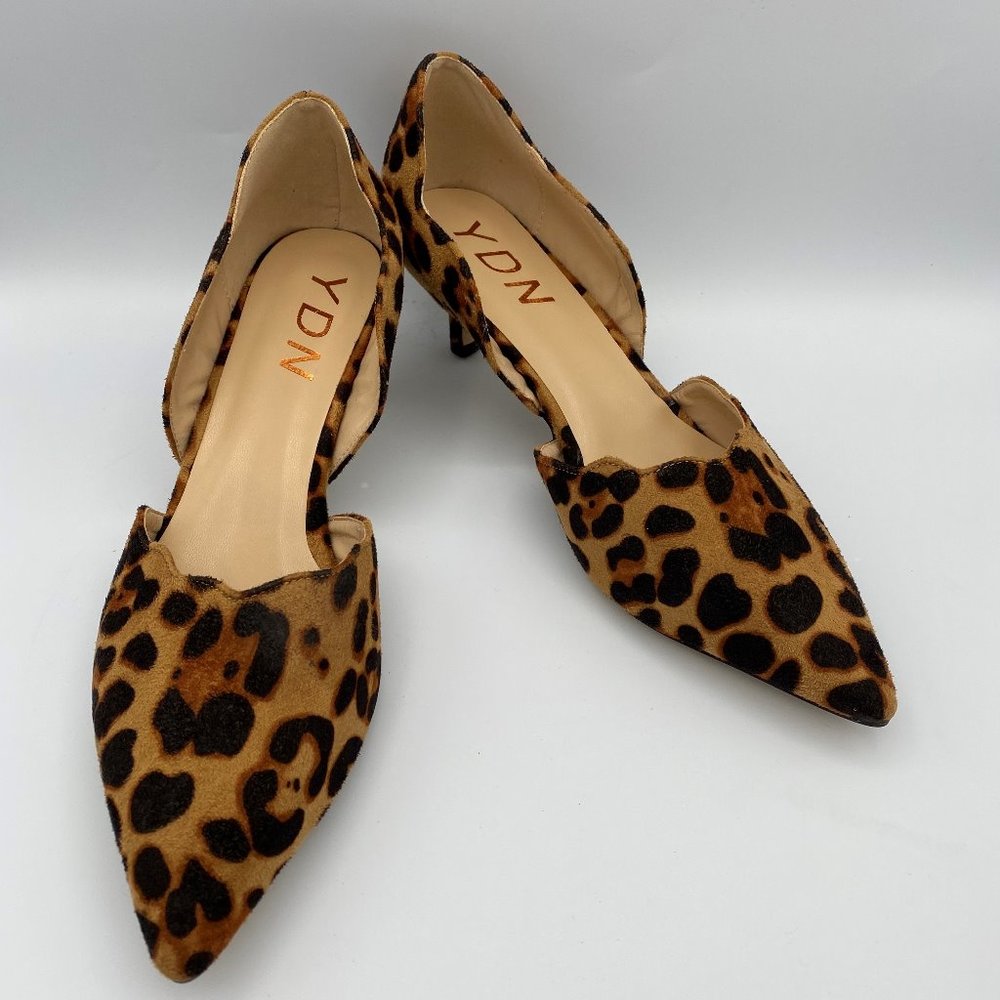 Women Low Heel Pumps Pointed Toe